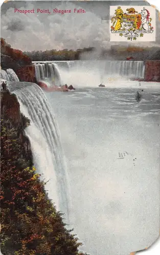 BF36180 Prospect Point Niagara Falls USA Front/Back Scan