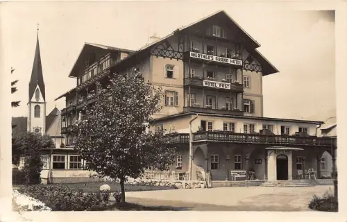 Lot163 Hotelpost Werthers Grand Hotel Seefeld Österreich Echtfoto