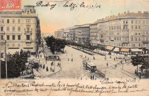 B92989 schotten ring wien austria Straßenbahn Tram