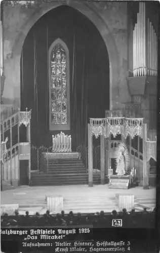 B70889 Salzburg Feftspiele August 1925 Österreich