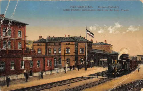 BF36835 heresthal granz bahnhof zug letztes dautsches bahnhof österreich