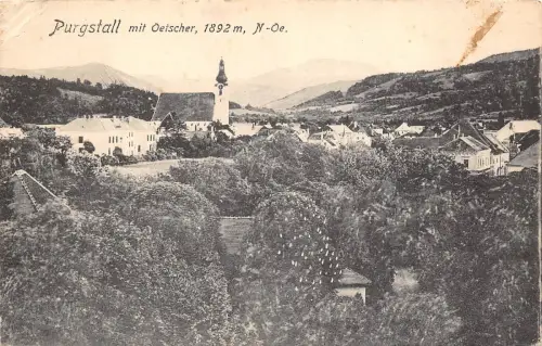 B72042 Purgstall mit oeischer Austria