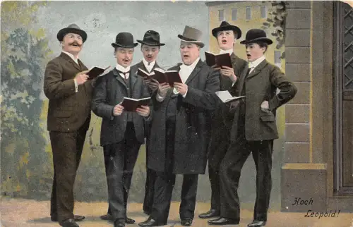 Lot168 hoch Leopold Militärlied Polizei Musik Männer singen Österreich