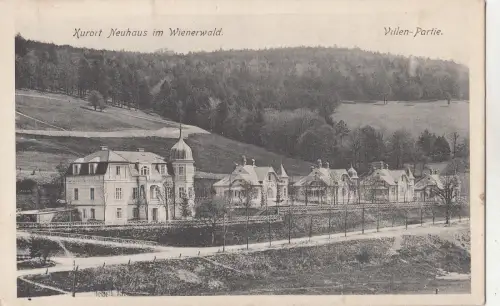 B82660 neuhaus im wienerwald villen partie austria front/back scan