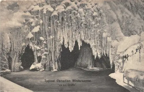 br105486 winterszene kanada kanada grotte montreal