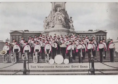 B77538 the vancouver kitsilano boys band canada scan front/back image
