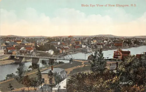 US5569 Vogelperspektive von New Glasgow N Kanada