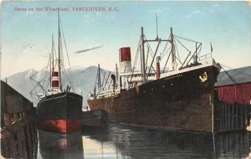 br106330 Szene am Wasser Vancouver Canada BC