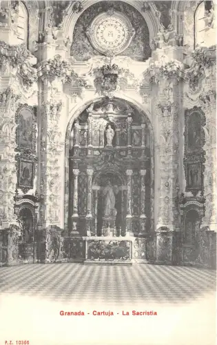 Lot102 spanien granada cartuja die Sakristei