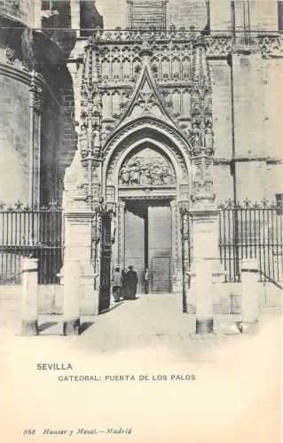 Lot 103 Spanien Sevilla Tür der Stöcke Kathedrale