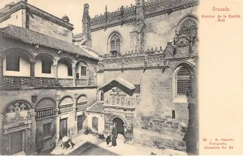 Lot102 Spanien Granada Außenseite der königlichen Kapelle