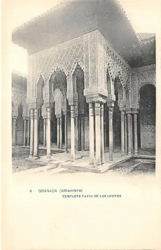 Lot 54 Spanien Granada Alhambra Hof der Löwen