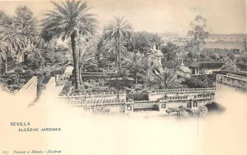 Lot 54 Spanien Sevilla Alcazar Gärten
