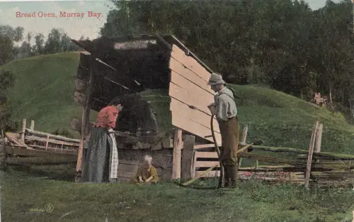 B77537 Brotbackofen Murray Bay Canada Scan Vorder-/Rückseite Bild
