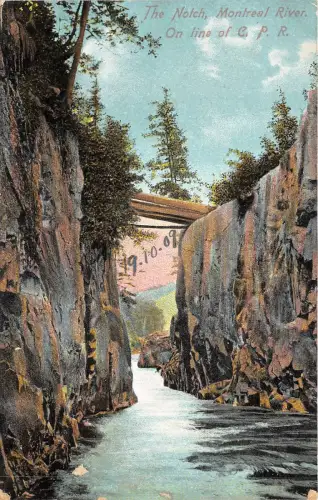 br105847 the notch montreal river canada