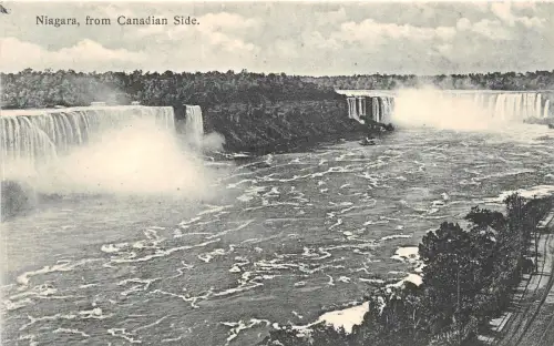 br105692 niagara from canadian side canada