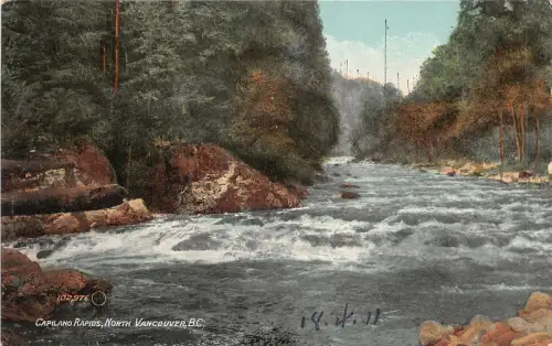 br105835 capilano rapids vancouver canada british columbia