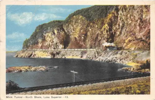 B92088 Nerztunnel Nordufer See Superior Kanada