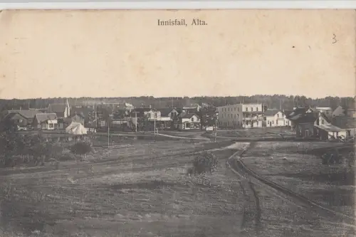 B77532 innisfail canada scan front/back image