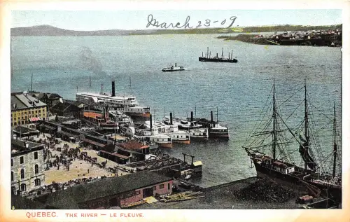 br105819 the river quebec canada