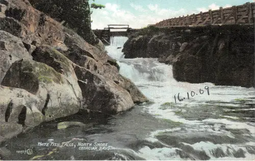 br105729 White Fish Falls North Shore Georgian Bay Canada