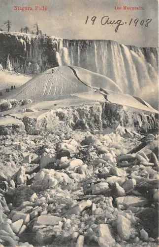 br105696 ice mountain niagara falls canada