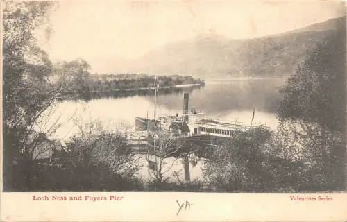 BR64096 Loch Ness und Foyers Pier Schottland