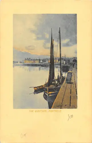 BR81398 the quayside montrose ship bateaux scotland