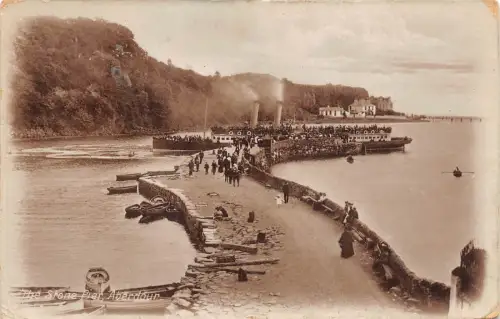 BR64204 die Steinpier Aberdour Schottland