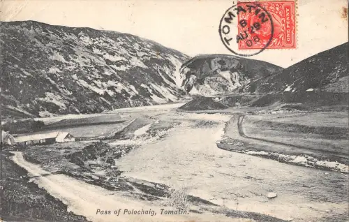 uk38153 pass of polochaig tomatin scotland real photo uk lot 15 uk TCV