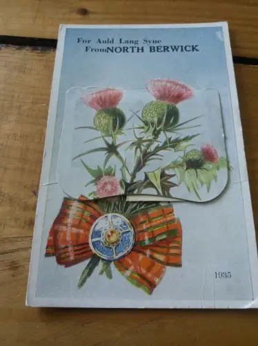 uk40084 north berwick schottland echtfoto uk leporello neuheit