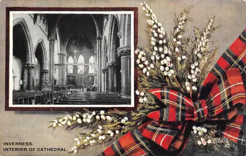 BR64243 Inverness Interieur der Kathedrale Schottland