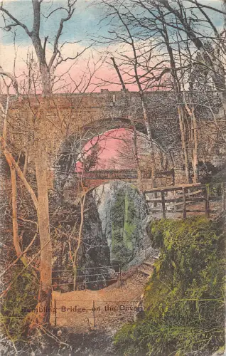 BR74417 Rumpelbrücke auf dem Devon Schottland