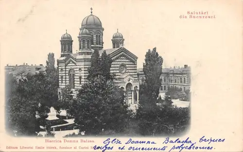 B78159 bucuresti biserica doamna balasa romania