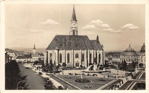 ro389 matyas kiraly ter kolozsvar romania cluj romania