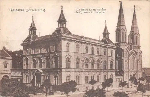 B78183 temesvar timis timisoara de notre dame jozsefvaros romania