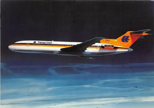 BG33805 Avion Flugzeug Flugzeug Hapag Lloyd Flug Boeing Jet 727200 Germany Aviation