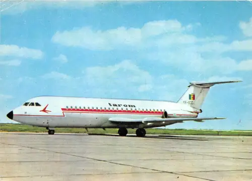B27169 Aviation Tarom Flugzeug BAC ONE ELEVEN