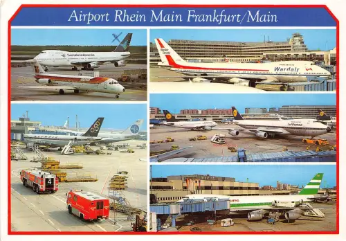BG33260 frankfurt am main germany wardair truck flieger flugzeug airplane avion