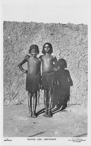 US5384 Native Life Omdurman Kinder Echt Foto Sudan Afrika