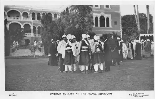 US5343 Darfour bemerkenswert im Palast Khartoum Sudan Afrika