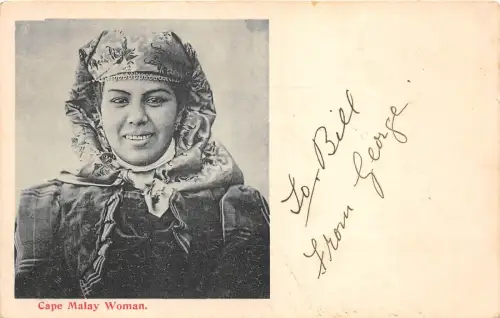 B86564 Südafrika Kap Malaiisch Typen Ethniker Frau