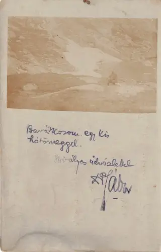 B76512 Szent Ivanyi Csorb an Tatra Echtfoto Slowakei