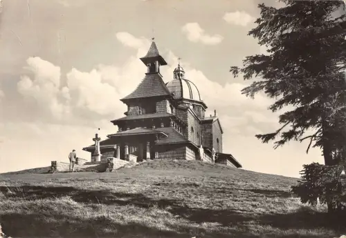 B108042 Tschechien Slowakei Beskiden Na vrcholu Pamatneho Radhoste