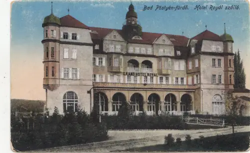 B78896 Bad Postyen Pistyan Grand Hotel Royal Slovakia Front/Back Bild