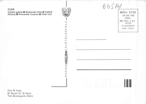 B45141 Plzen Multiviews Tschechisch