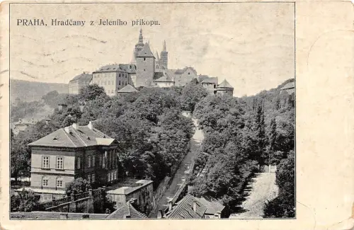 B13210 Tschechische Praga Praha Hradschin z Jeleniho