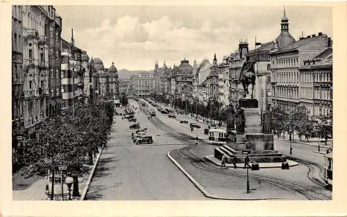 B33248 Prag Wenzelsplatz Prag Tschechien