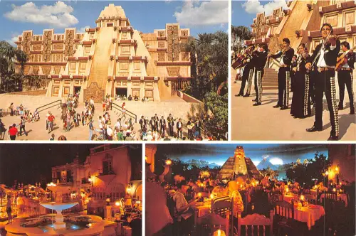 Lot 8 USA Florida Walt Disney World Mexico Inside the Ancient Pyramid Mariachi