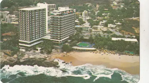 BF28431 mexico acapulco gro hotel presidente front/back image